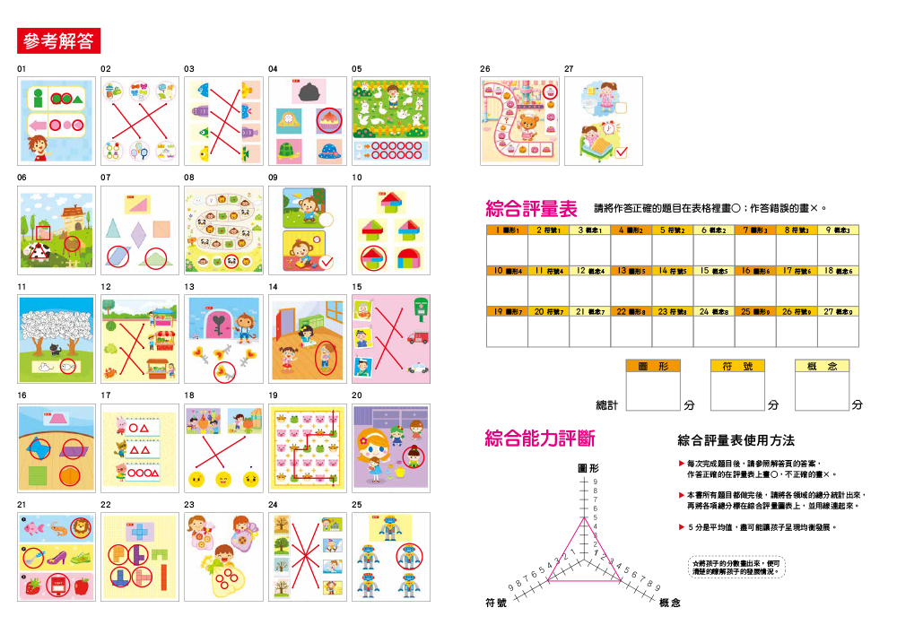 【N次寫練習本】3歲左腦+右腦 IQ UP！（每冊皆附1枝水性筆）